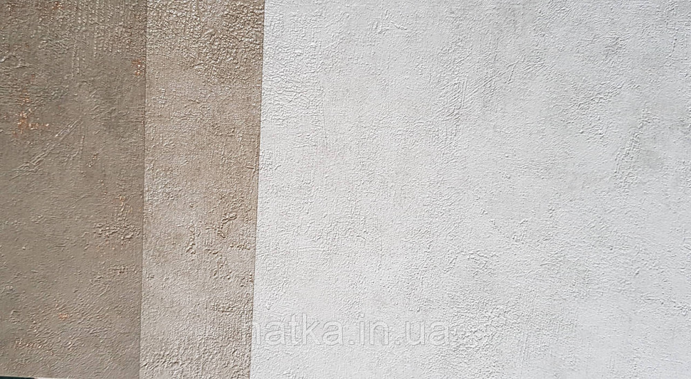 Обои виниловые на флизелине Caselio 0.53х10 Beton 2 под штукатурку под бетон оливка зелено серые матовые Киев - изображение 3