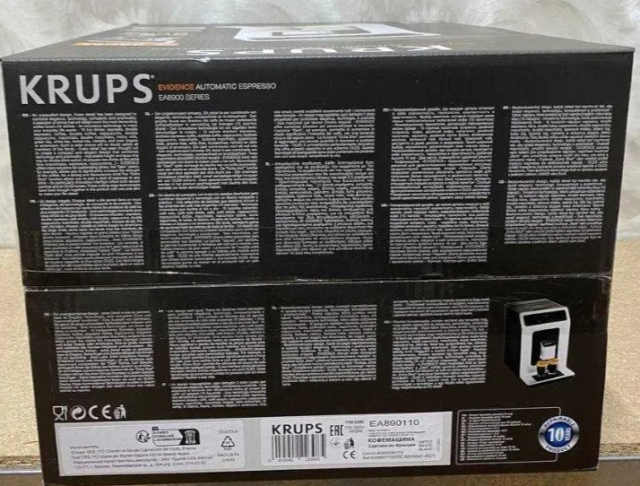 Кавомашина автоматична: Krups Evidence EA8901. Нова! Харків - фото 3
