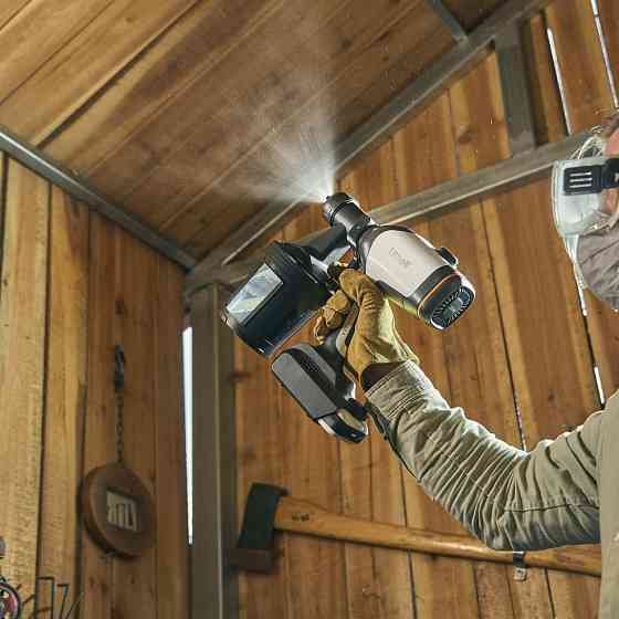 Акумуляторний фарборозпилювач безщітковий Litheli, живлення від павербанку (УМБ Litheli Power Bank 20000 mAh, 45 W, 4А в комплекті) Киев