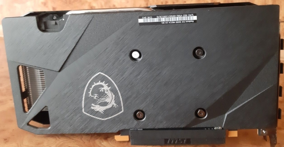 Відеокарта: MSI RX 6600 Mech 2X 8Gb. GDDR6 (128bit) Київ - фото 1