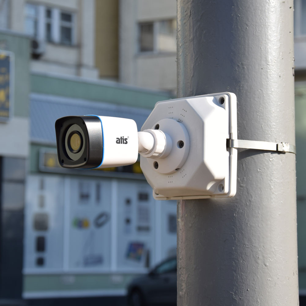 Кронштейн універсальний - монтажна коробка ATIS AB-Q130 біла Київ - фото 4