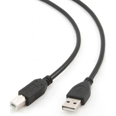 Кабель для принтера USB 2.0 AM/BM 4.5m Cablexpert (CCP-USB2-AMBM-15) Вінниця - фото 1