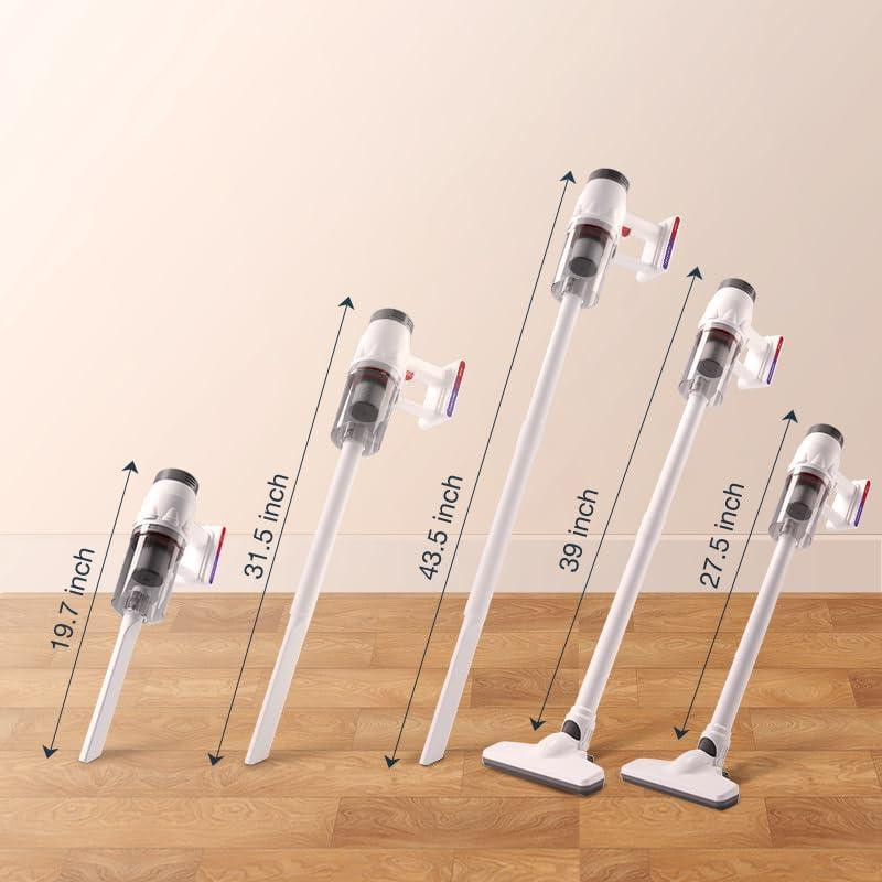 Бездротовий пилосос 5-в-1 високої продуктивності KEROMEE акумуляторний вертикальний з потужним всмоктуванням 8000PA Дніпро - фото 6