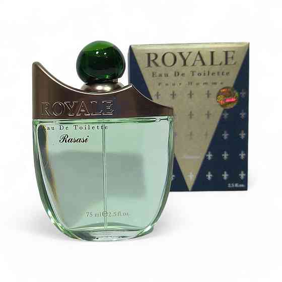 Мужская парфюмерная вода Rasasi Royale 75 мл — элегантный восточный аромат с пряными и древесными нотами Харьков