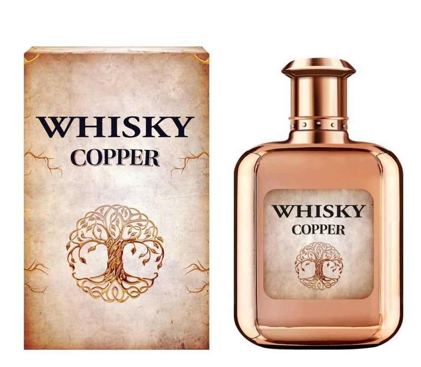 Туалетна вода чоловіча Whisky Copper Evaflor 100 мл Запоріжжя - фото 1