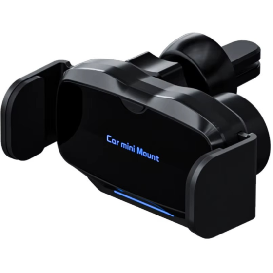 Держатель для телефона,автомобильный с беспроводной зарядкой 5W в машину с поворотом на 360 градусов,чёрный Каменец-Подольский