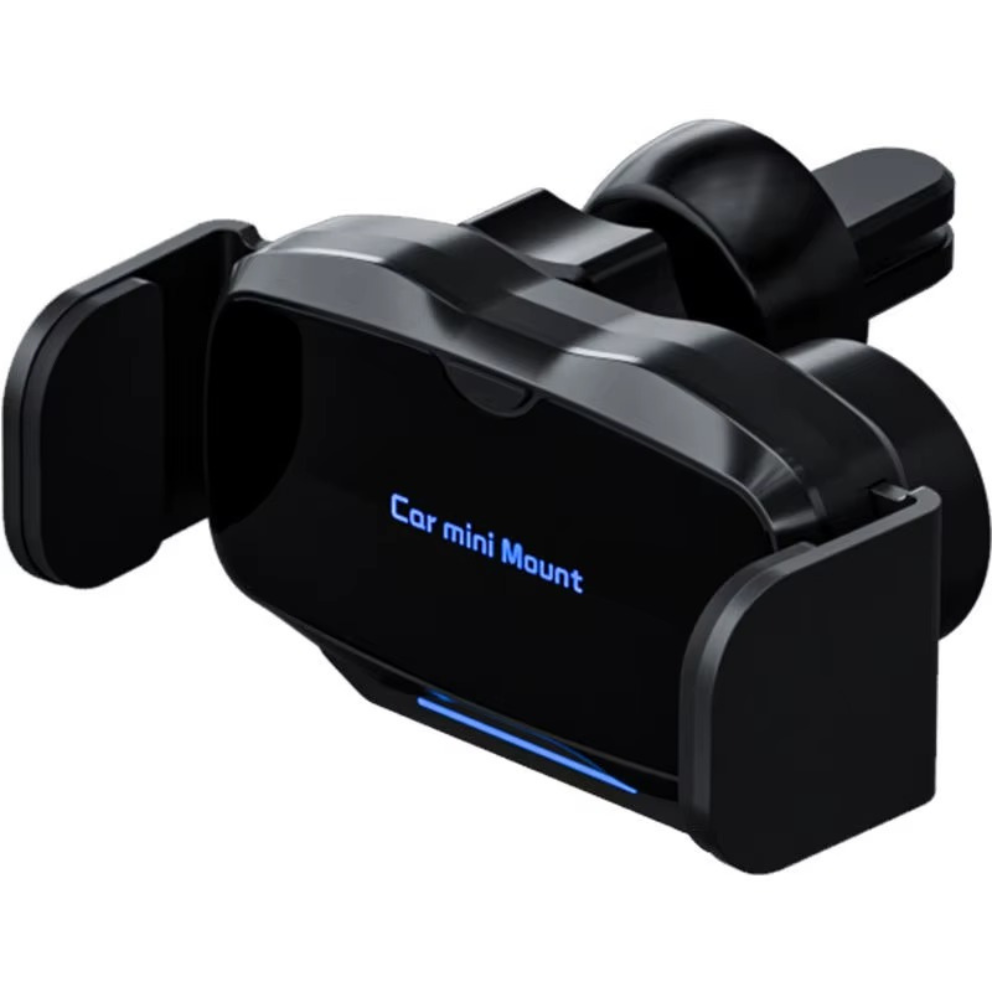 Держатель для телефона,автомобильный с беспроводной зарядкой 5W в машину с поворотом на 360 градусов,чёрный Каменец-Подольский - изображение 2