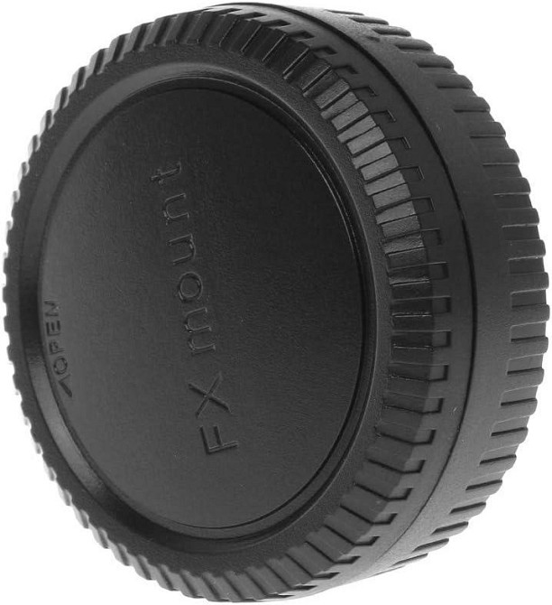 Комплект задней крышки камеры и крышки объектива Micro 4/3, защита от пыли и царапин черная, заглушка байонета Киев - изображение 5