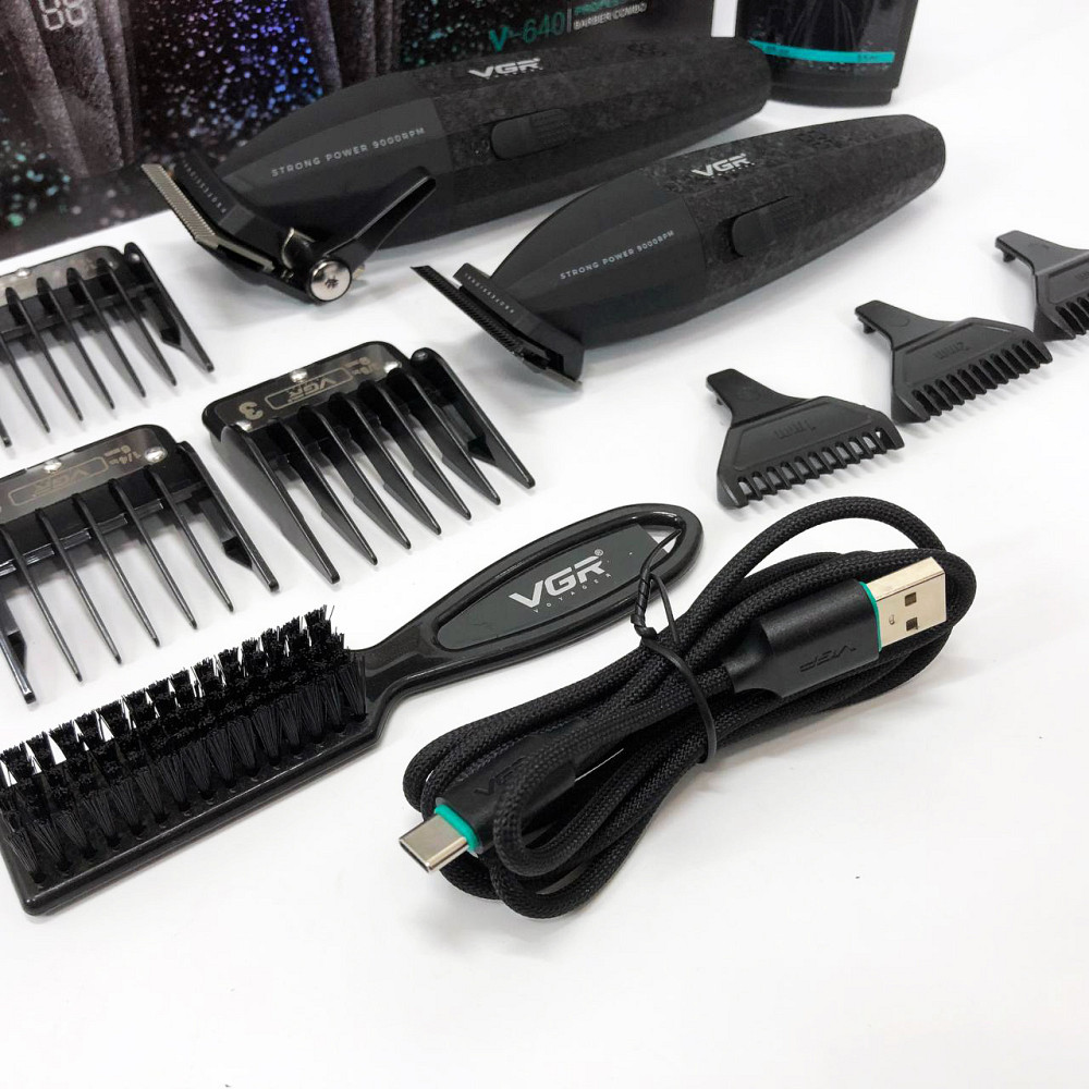 Машинка для стрижки хороша VGR V-640, Електронна машинка для стрижки Профі волосся BX-69 Львів - фото 8