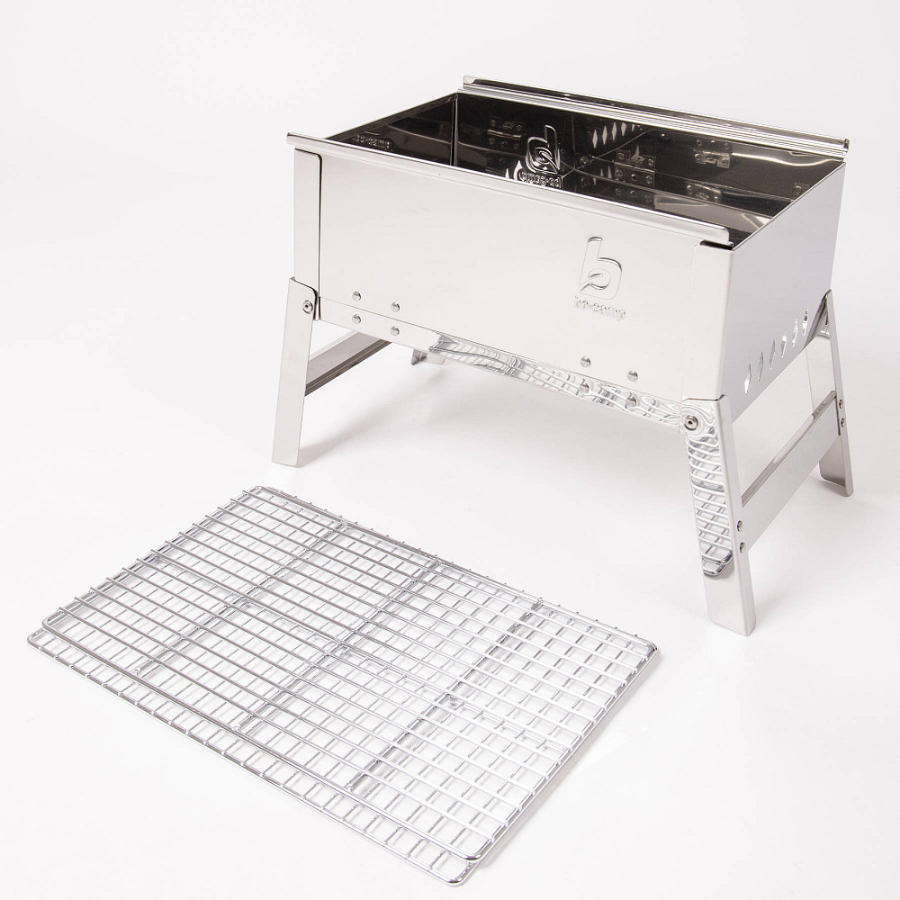 Гриль прямоугольный угольный Bo-Camp Compact Delux Silver Львов - изображение 8