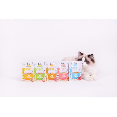 Корм вологий Brit Care Soup Tuna д/котів суп з тунцем 75 г Київ - фото 6