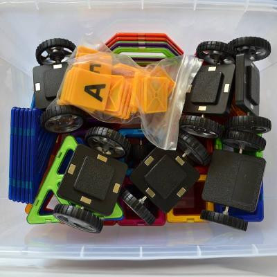 Конструктор Магнікон 268 деталей Plastic box (MK-268) Винница - изображение 3