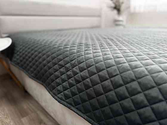 Ecotton Покривало Ecotton 200х220 см антиалергенне з полісатину сірого кольору Nid Grey Коломия