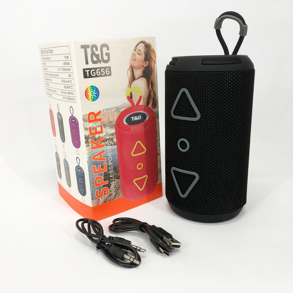 Активна акустична колонка з акумулятором, Світлова bluetooth колонка з хорошим звуком MP-69 Львів - фото 1