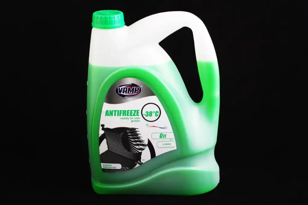 Жидкость охлаждающая антифриз зеленый -38° ВАМП  4.86 кг Винница - изображение 1