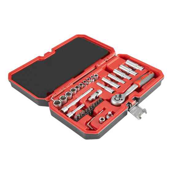 Набір інструментів 1/4" 36од (ET-6036SP) INTERTOOL ET-9036 Київ