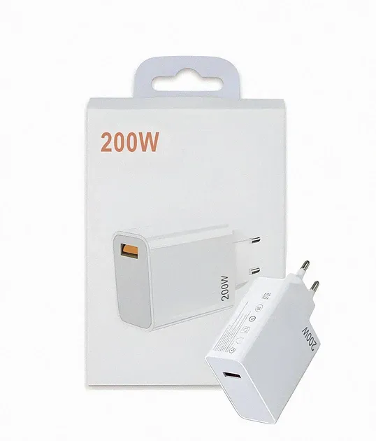 Адаптер 200W USB універсальний блок живлення з високим виходом для заряджання різних пристроїв Одеса - фото 1