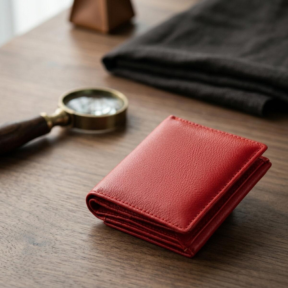 Компактний гаманець жіночий ST Leather 19259 Червоний Київ - фото 14