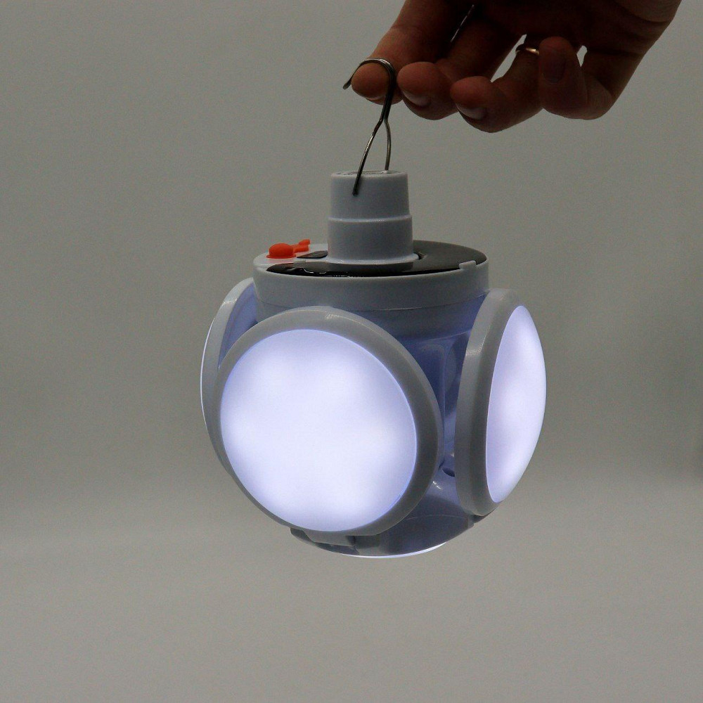 Кемпінговий ліхтар акумуляторний 5W, BL-2029 / Розкладна лампа для кемпінгу / Підвісний ліхтар Київ - фото 8