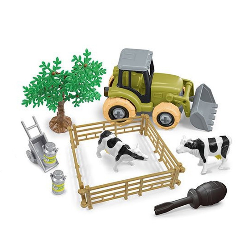 Дитячий іграшковий набір "Трактор" 8836 інструменти, аксесуари Вінниця - фото 1