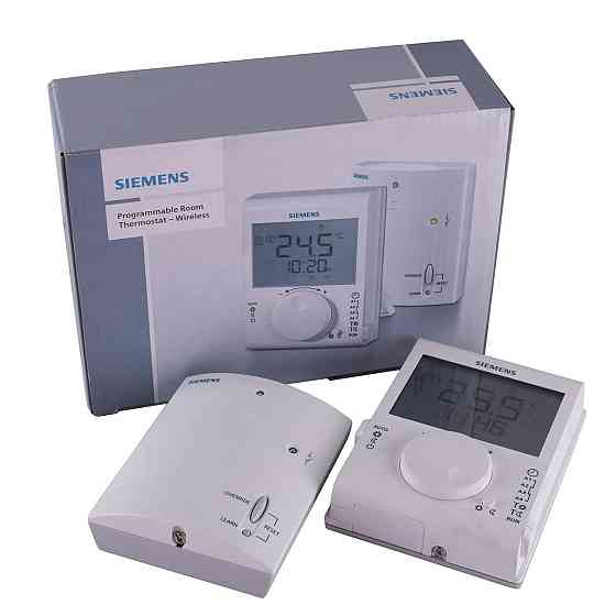 Кімнатний термостат Siemens RDJ100 RF/SET програмований бездротовий Київ