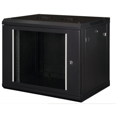 Шафа настінна Hypernet 15U 19" 600x450 ProLine (PL-WMNC-15U-BLACK) Вінниця - фото 1