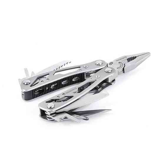 Мультитул INTERTOOL HT-0540 165 мм, 12 в 1, чохол - твій кишеньковий набір інструментів Львів