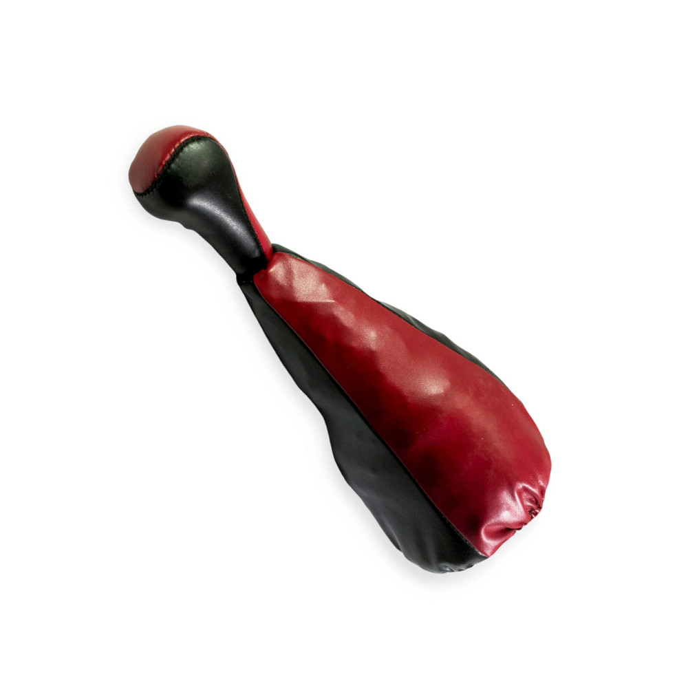 Пильовик 2101 салону шкірзам червоний , набалдашник шкірзам КПП Мукачево - фото 1