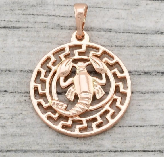 Знак зодиака Xuping 80749 Рак, размер 28*20мм, позолота РО Киев - изображение 1