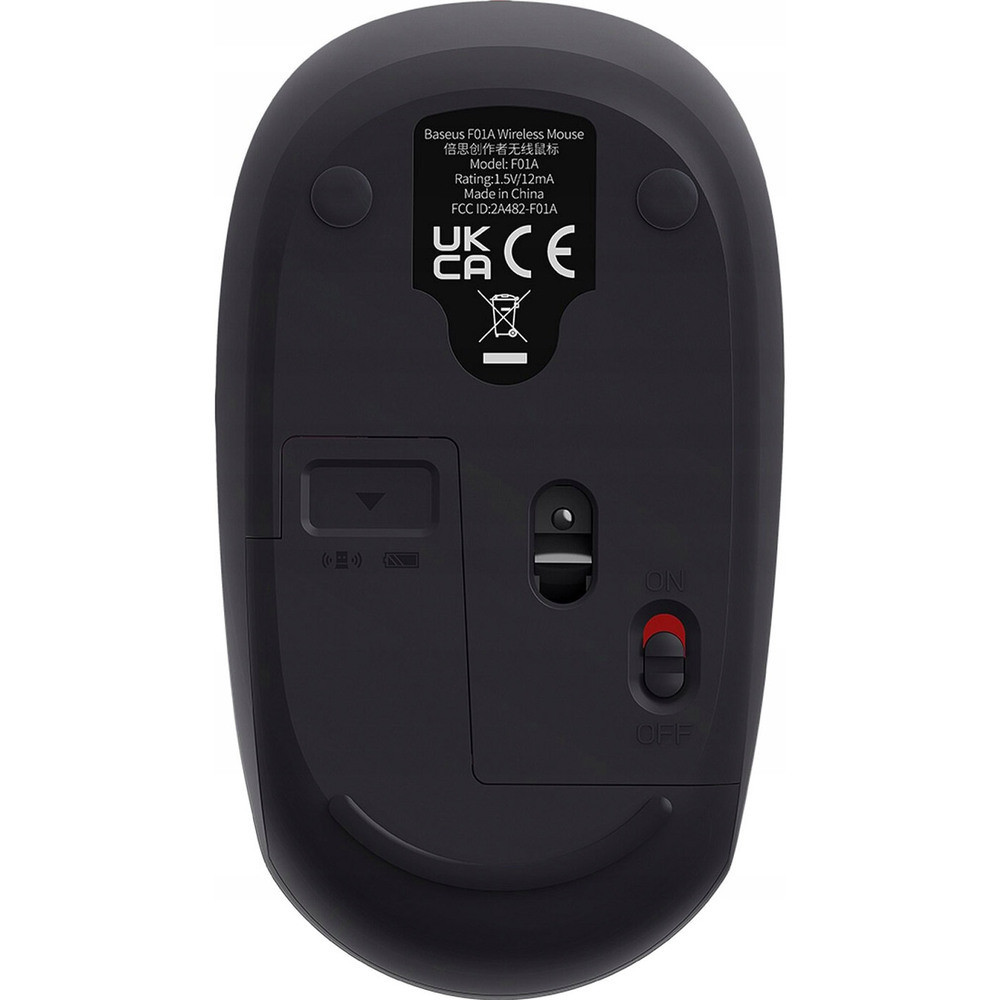 Маніпулятор миша бездротова Baseus F01B Tri-Mode Wireless Mouse Frosted Gray Одеса - фото 7