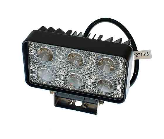 Світлодіодна фара AllLight 09type18W 6chip OSRAM 3535 spot (тонкий радіатор) Харків