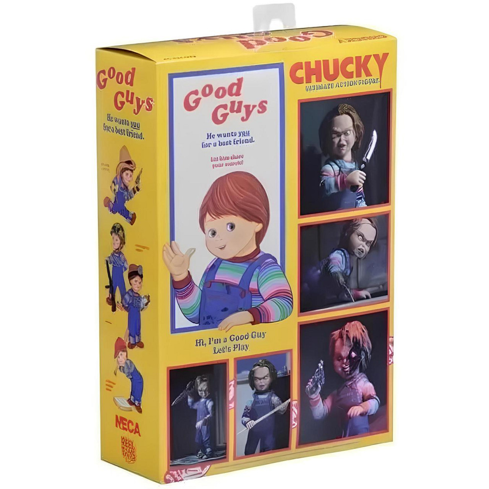 NECA Лялька Чакі. Фігурка із фільму Чакі. Іграшка Chucky. Чаки із змінними аксесуарами 10 см Київ - фото 7