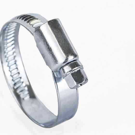 Хомут черв'ячний оцинкований 9 мм D25-40 мм 25 шт. SIGMA (2511081) Київ