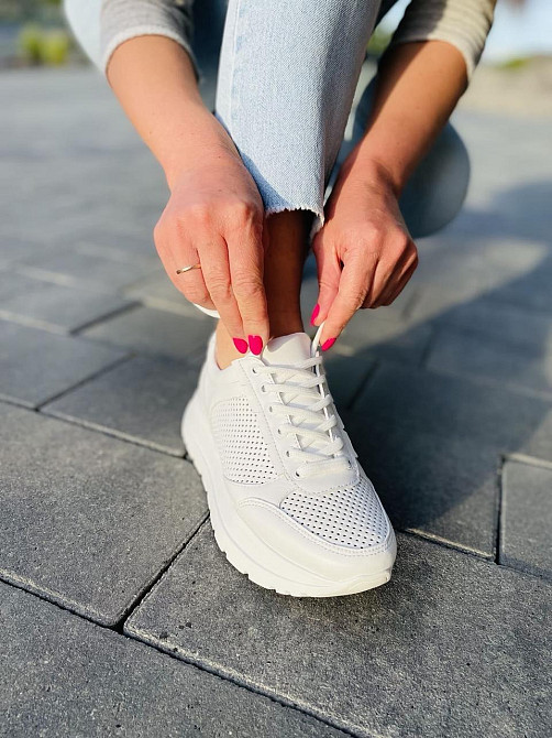 Arcoboletto Кросівки жіночі Arcoboletto 809 ST білі (весна-літо, шкіра натуральна) (5040) Коломыя - изображение 4