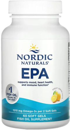 Омега 3 Nordic Naturals EPA  60 гел капс лимон Киев
