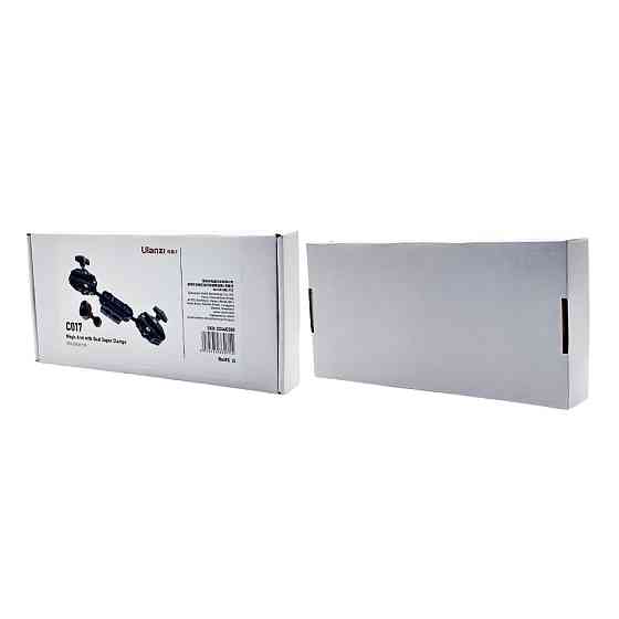 Шарнірне кріплення Ulanzi CO17 Super Clamp With Dual Ballhead Magic Arm (UV-C046GBB1 CO17) Київ