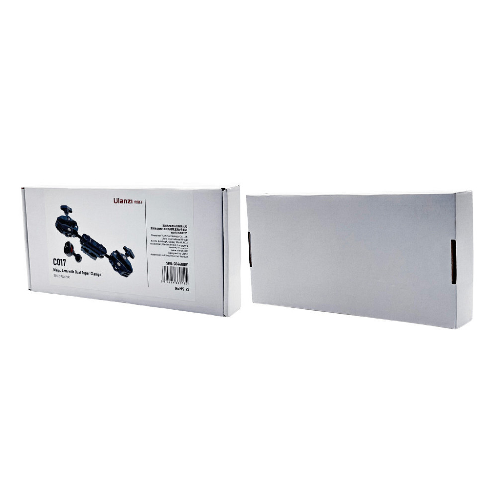 Шарнірне кріплення Ulanzi CO17 Super Clamp With Dual Ballhead Magic Arm (UV-C046GBB1 CO17) Київ - фото 2