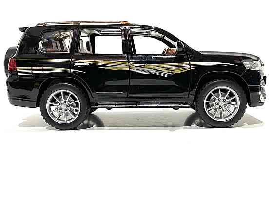 Машина металева TK Uniion Group Toyota Prado 1:24 Відкриття дверей Чорна (GT-9147) Чернігів