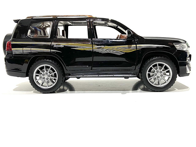 Машина металева TK Uniion Group Toyota Prado 1:24 Відкриття дверей Чорна (GT-9147) Чернігів - фото 3