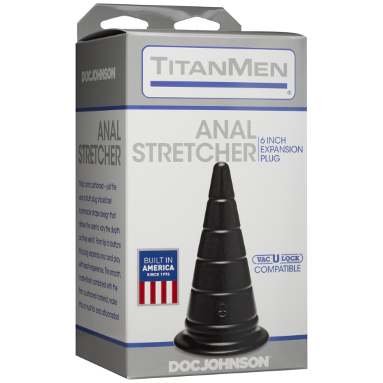 Анальный стимулятор Doc Johnson TitanMen - Anal Stretcher 6 Inch Plug, диаметр 6,6см Sex Aura Киев