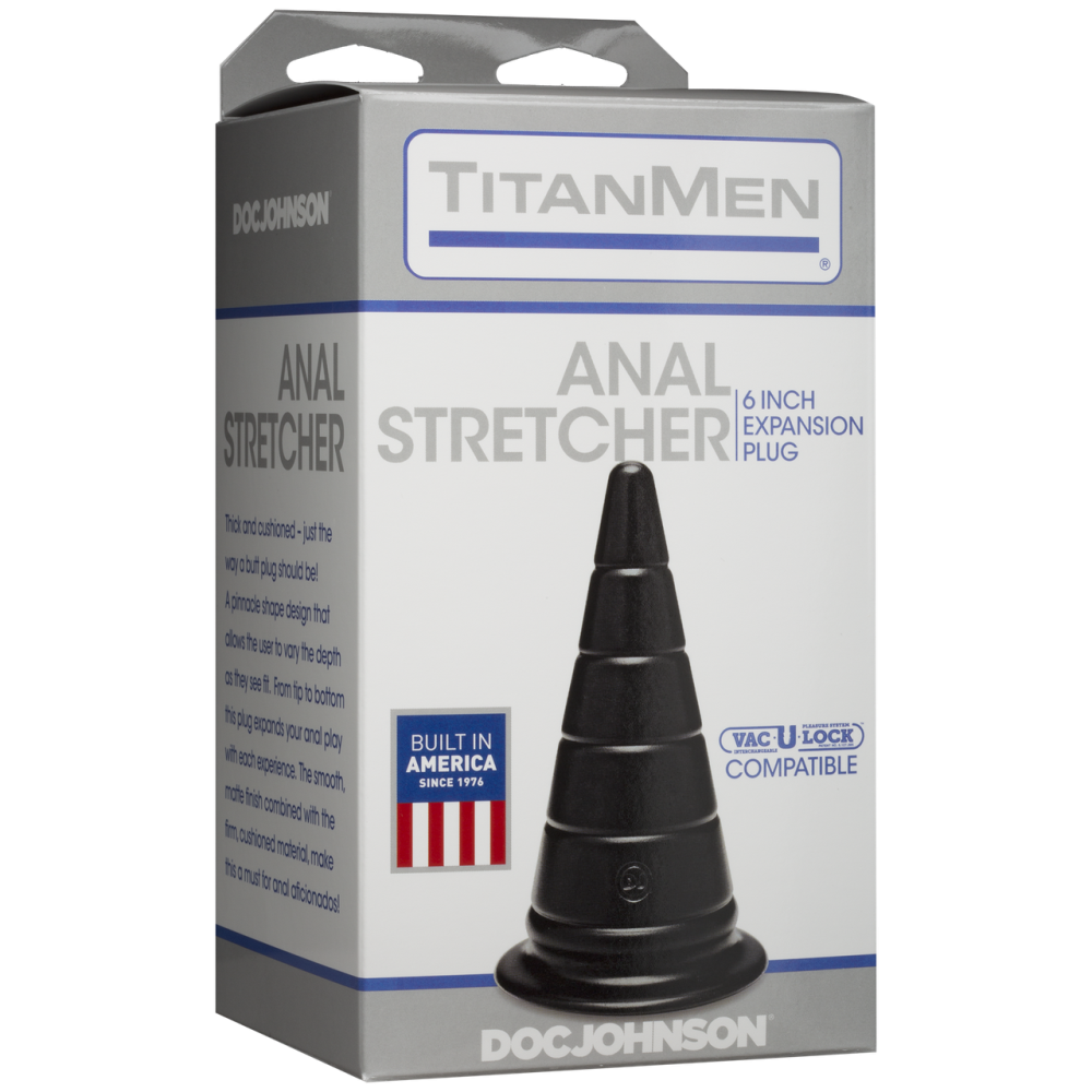 Анальный стимулятор Doc Johnson TitanMen - Anal Stretcher 6 Inch Plug, диаметр 6,6см Sex Aura Киев - изображение 2