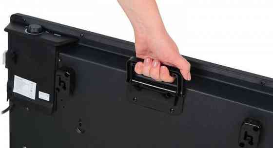 Конвектор электрический Laretti LR-HT8668 1,5 кВт черный влагозащищенный обогреватель колеса и кронштейны в комплекте Киев