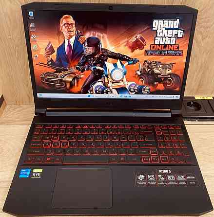 Ноутбук: ASER NITRO 5 15.6 144Hz. 15-11400H 6 ядер, / 12 потоков, RTX 3050TI - 4Gb. Киев