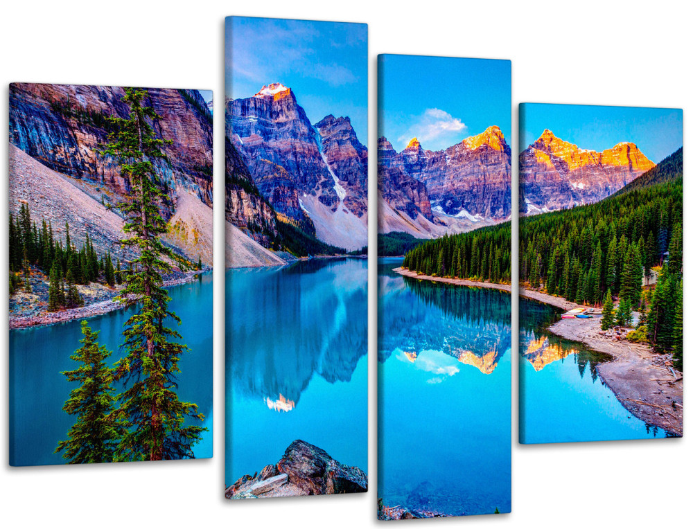 Модульна картина в спальню, вітальню Озеро Природа Art-616_4 Київ - фото 1