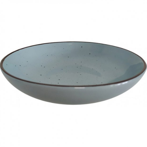 Тарілка супова Pattern 20см YF6002-5 блакитний LIMITED EDITION Житомир