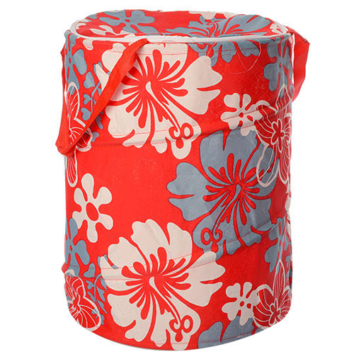 Корзина для игрушек M3732 диаметр 30 см, высота 38 см, крыш-застеж-мол, 2 ручки M3732-4 Винница - изображение 1