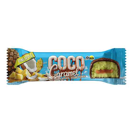 Энергетические баточники Fitwin Coco Caramel 20x40g Ананас Киев