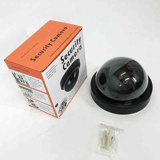 Муляж камери з led датчиком DUMMY BALL 6688, Муляжі камери стеження, Обманка IN-650 камера відеоспостереження Київ