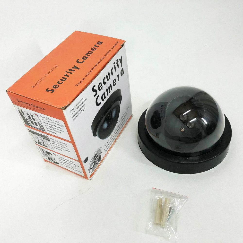 Муляжи камеры слежения DUMMY BALL 6688, Муляж камеры наблюдение, Муляжи камер IN-650 с индикатором Киев - изображение 1