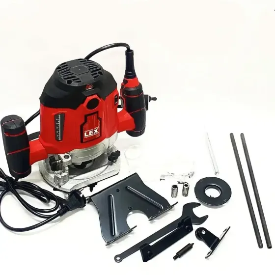Фрезер для дерева LEX LXER205 – 2600 Вт, 6/8/12 мм, регулювання обертів Львів
